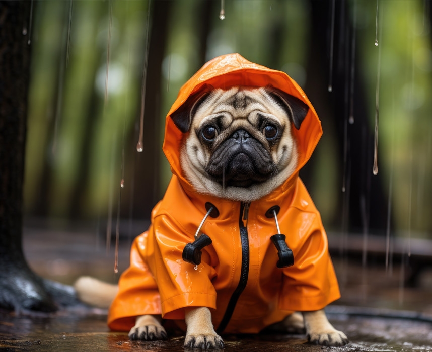 Que faire avec son chien en temps de pluie ?